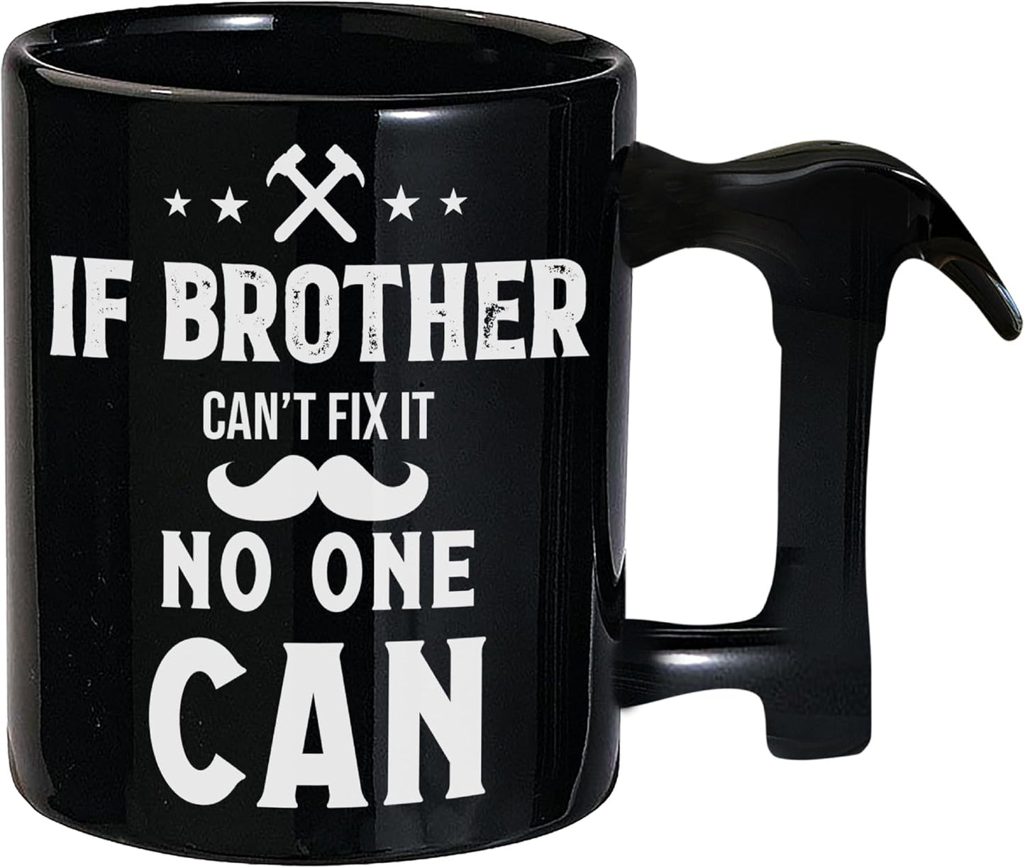 Brother Mug 11Oz- Brother Gifts From Sister - Fathers Day Birthday Chistmas Gift For Brother, Big Brother Gifts - Gifts For Brothers From Sisters - Brother Ceramic Mug
