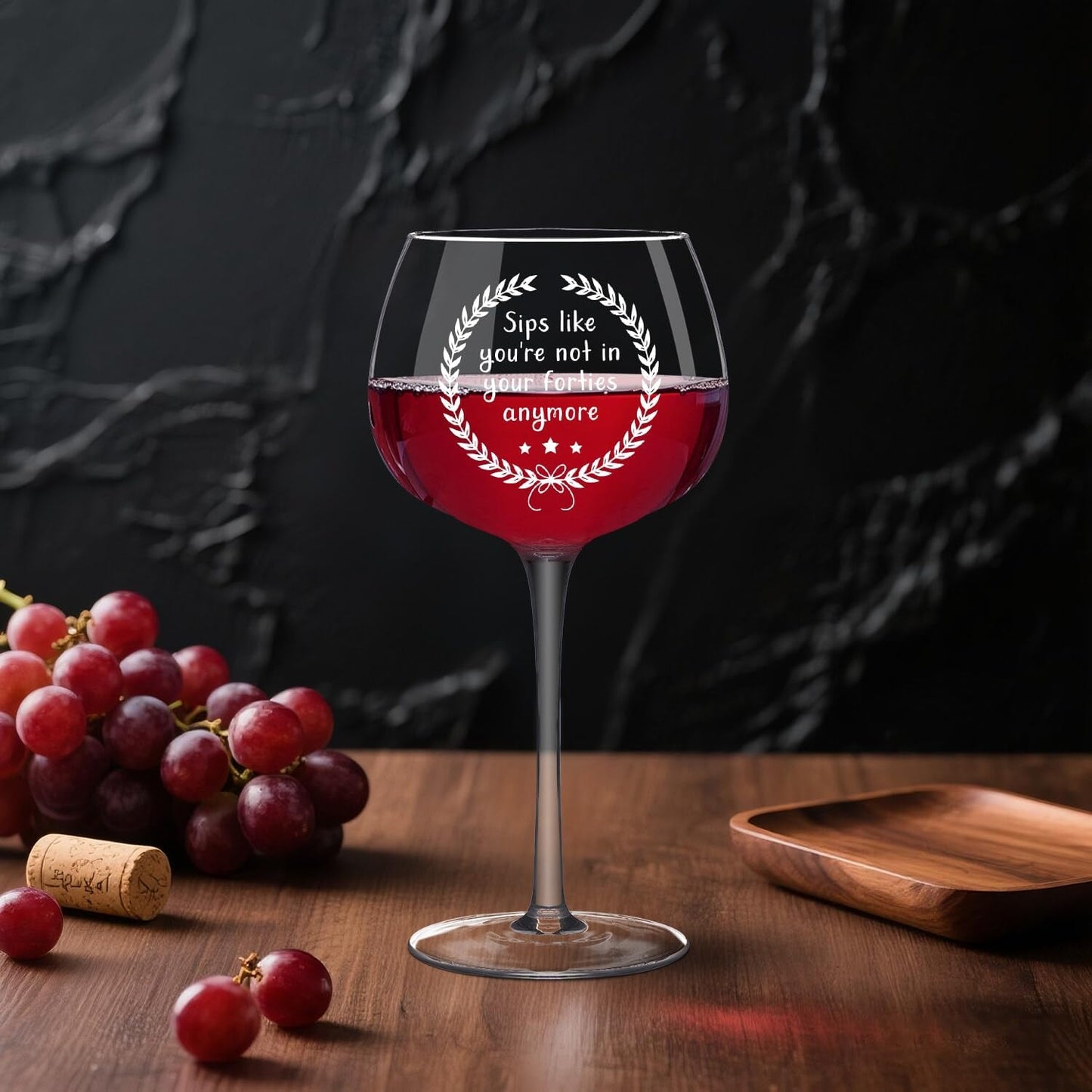 50TH Birthday Gifts for Her Women, Funny Happy 50TH Birthday Decorations for Women, 50 Year Old Gifts for Woman, Unique Wine Glass Gift Ideas for Woman Friends Sister Mom Wife Aunt Turning 50