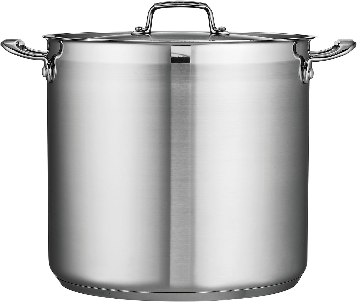 Tramontina Gourmet Stainless Steel 20-Quart Large Stock Pot with Lid