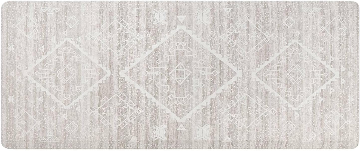 House of Noa Nama Standing Mat – Anti-Fatigue Cushioned Kitchen Mats for Floor | Ergonomic Bounce-Back Foam Kitchen Mats | Anti-Fatigue Mats for Kitchen & Standing | Ula Driftwood | 30"x72"