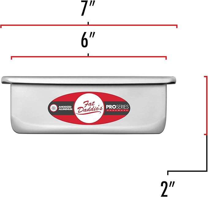 Fat Daddio's Anodized Aluminum Square Cake Pans