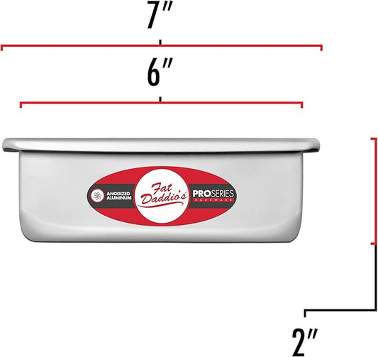 Fat Daddio's Anodized Aluminum Square Cake Pans