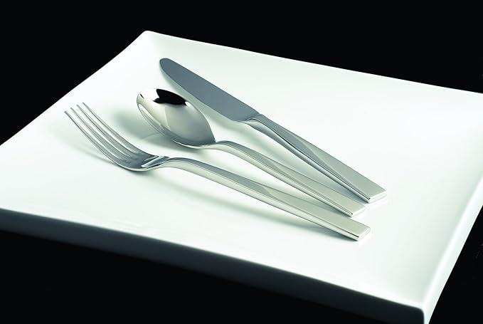 Fortessa Spada 18/10 Stainless Steel Flatware, 5 Piece Place Setting, Service for 1