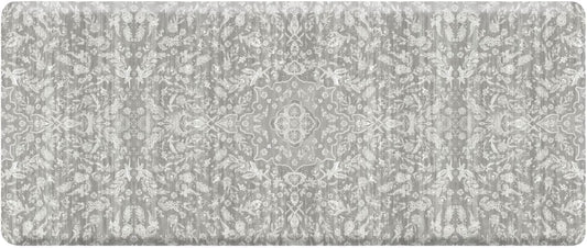 House of Noa Nama Standing Mat – Anti-Fatigue Cushioned Kitchen Mats for Floor | Ergonomic Bounce-Back Foam Kitchen Mats | Anti-Fatigue Mats for Kitchen & Standing | Emile Earl Grey | 30" x 72"