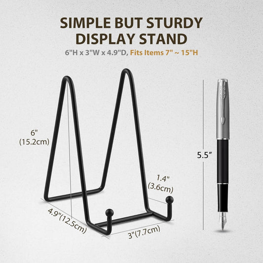 LIONWEI LIONWELI Decorative Plate Stand Holder Picture Frame Stand Easel Display Stand