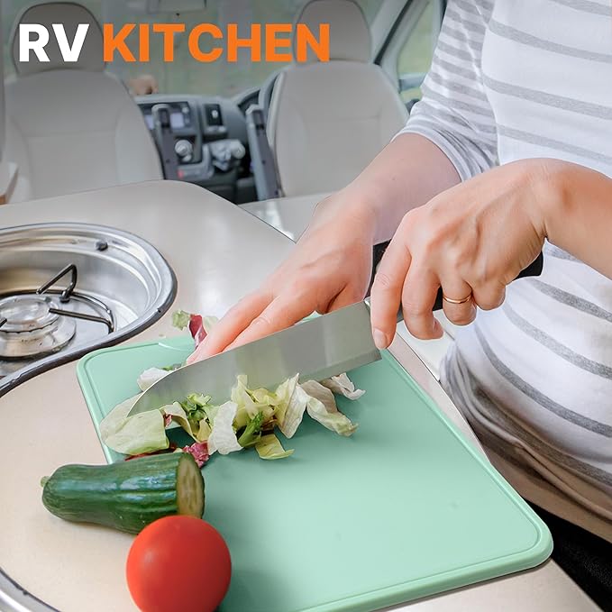 Camping Cooking Utensils Set Grilling Cookware Camp Kitchen Rotating Marshmallow Roasting Sticks BBQ Forks, Portable RV Camping Essentials Camper Must Haves for Cookouts Open Fire Pit