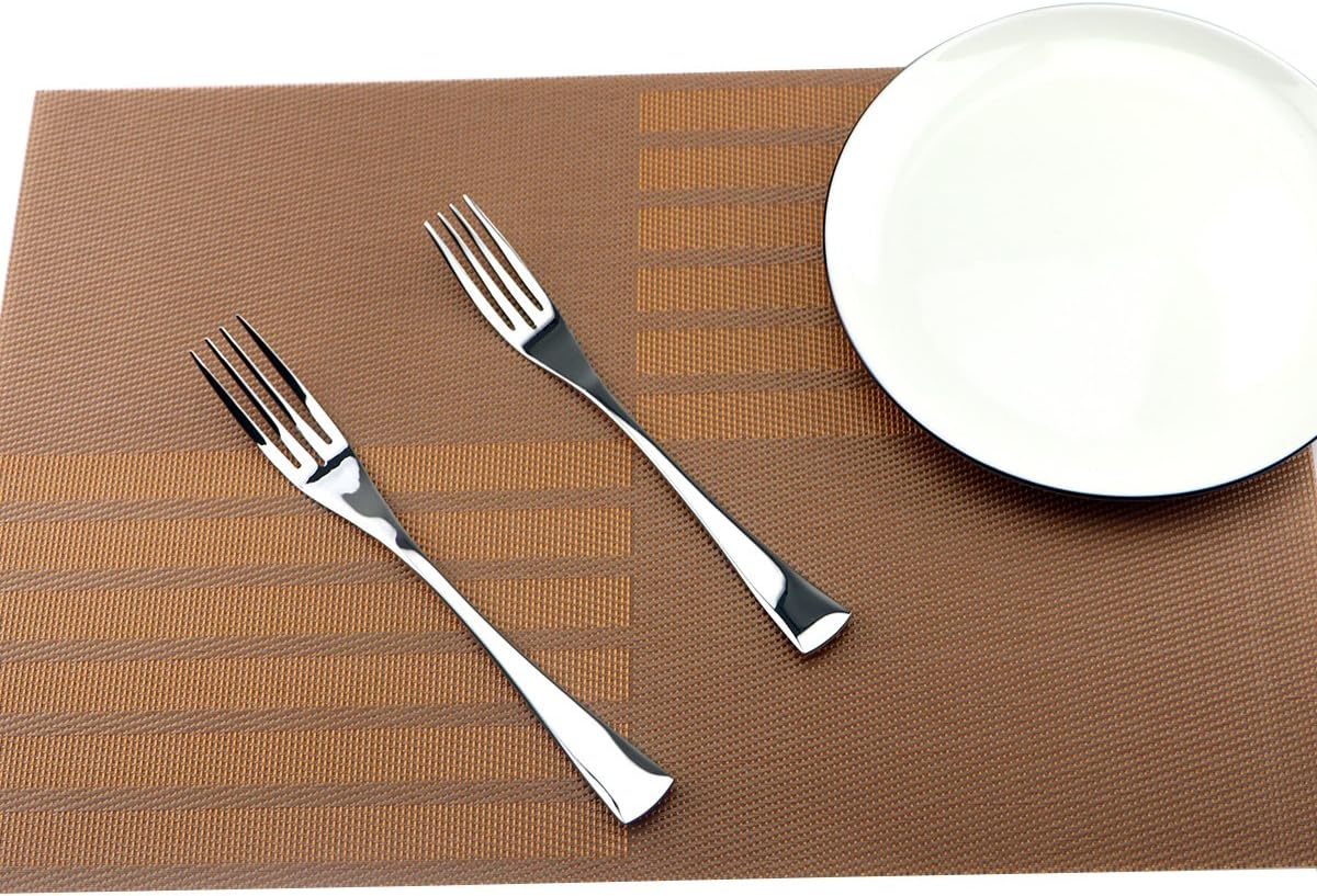 Silverware Set Mirror Polished Utensils – 5-Piece Flatware Set – Service for 1 – Stainless Steel Cutlery Kit of Dinner Forks, Spoons, Knives, Salad Forks & Teaspoons