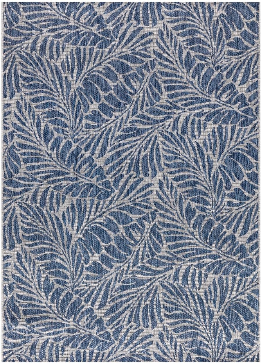 Keen Home Design Terrace Outdoor Area Rug - 8x10 Washable Indoor/Outdoor Rug for Patio, Kitchen, Balcony, Beach, Garden, Deck and Porch, Size: 7'7"x10'