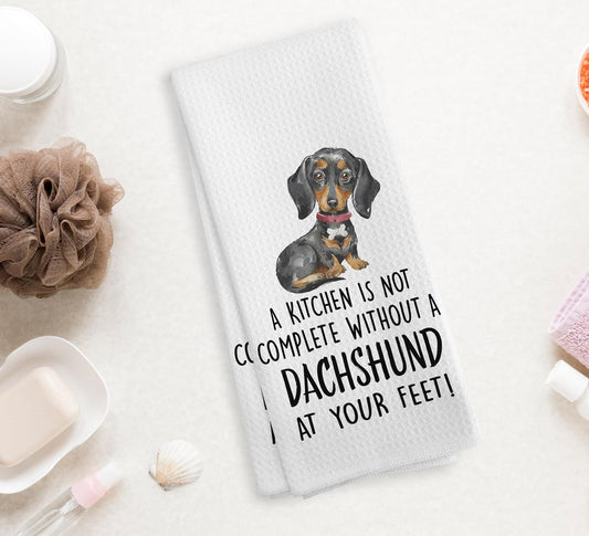 Dachshund Kitchen Towels and Dishcloths, Dachshund Gifts for Women, Dachshund Decor, Wiener Dog Gifts for Women, Dog Gifts Drying Cloth Hand Towels Tea Towels for Bathroom Kitchen, 16×24 Inches