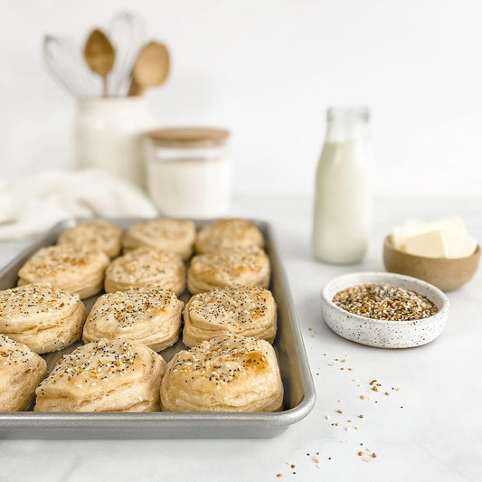 USA Pan Bakeware Nonstick Jelly Roll Baking Sheet Pan, Aluminized Steel