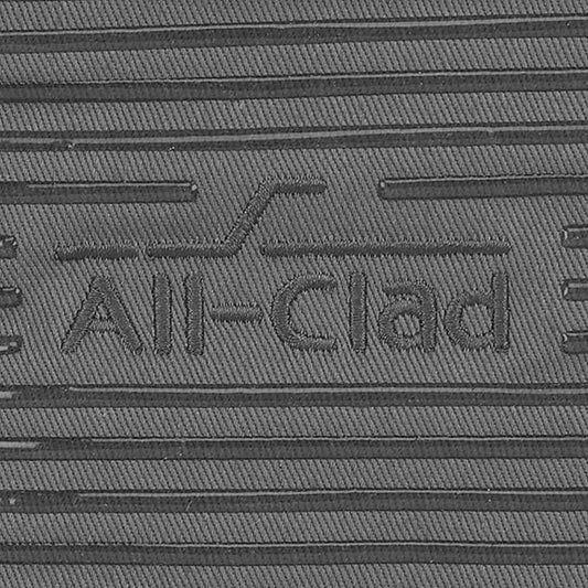 All-Clad Premium Pot Holder & Hot Pad: Heat Resistant to 500 Degrees - 100% Cotton, 10"x6.25" Hot Pad for Kitchen and Barbeque, 4-Pack, Pewter