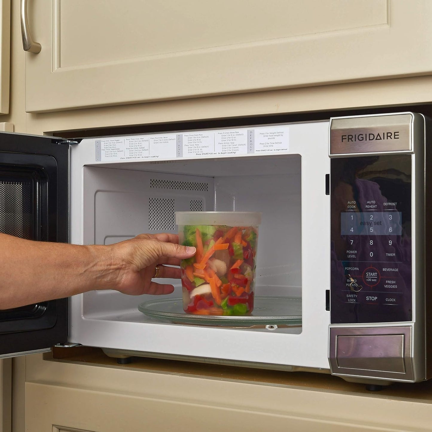 DuraHome Food Storage Containers with Lids Freezer Deli Cups 90 Sets Expanded Combo Pack 8oz 12oz 16oz 24oz & 32oz BPA-Free Leakproof Round Clear Takeout Meal Prep Microwavable, Airtight Lids