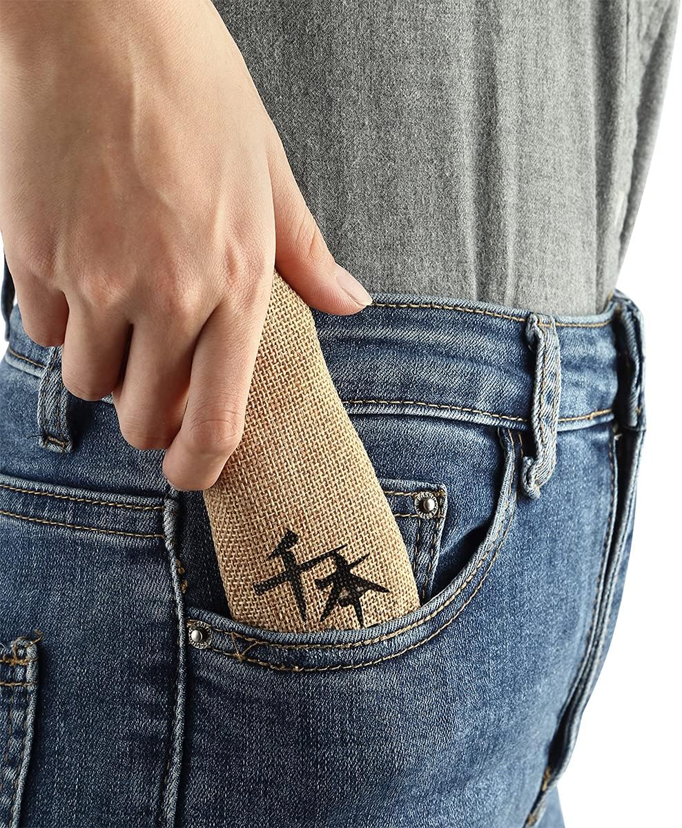 SENBON 440A stainless steel Gift wrapped 4 piece set sharp pocket folding Japanese chef knife universal peeling knife bread knife set portable kitchen knives with natural olive handle