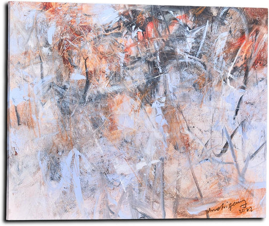 Gloliv Canvas Wall Art – Abstract Wall Decor Painting, Artist-Authorized Reproduction Canvas Prints, Modern Wall Art Decor for Living Room, Bedroom, or Office 14"x11"