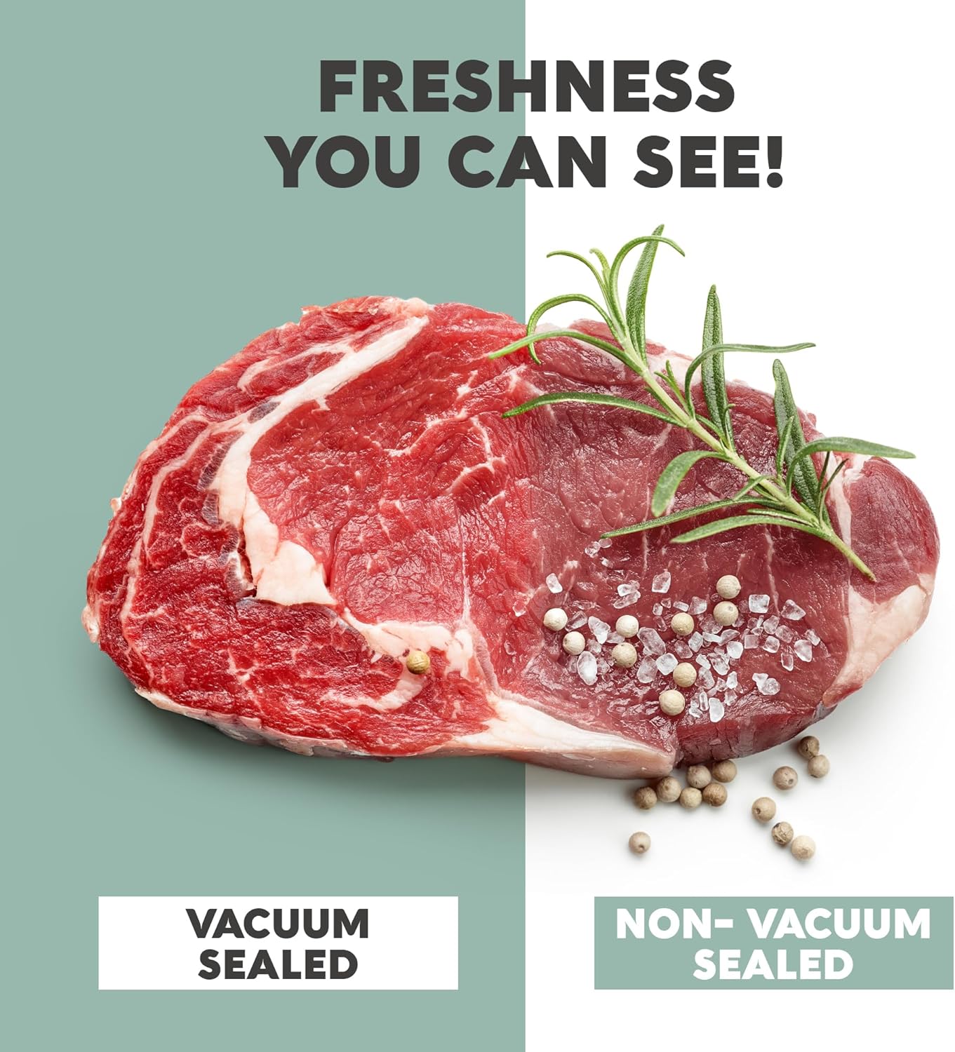 Avid Armor Vacuum Sealer Bags 200 Quart 8x12" For Food Saver, Commercial Grade, BPA Free, Heavy Duty, Pre-cut, for Vac Storage, Meal Prep, Sous Vide, or Dehydrated Freeze Dried Foods