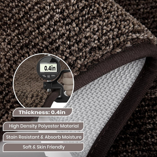 Dirt Trapper Dog Door Mat 32" x 47" / 80cm x 120cm, Washable Kitchen Rug, Non Slip Kitchen Mat for Floor, Absorbent Indoor Entryway Rug for Laundry, Bathroom, Bedroom