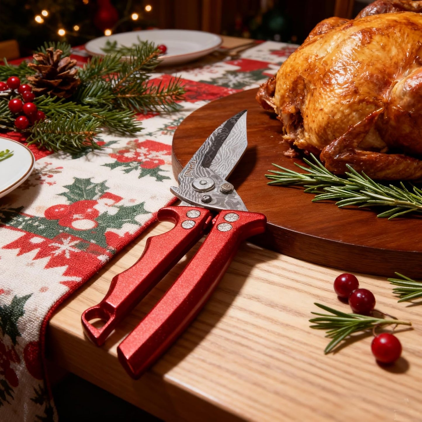 Heavy Duty Poultry Shears.Kitchen Scissors, 420J2 Stainless Steel Detachable Scissors – Ideal for Kitchen Poultry Prep : Thanksgiving Turkey, Chicken & Meat Cutting/wine