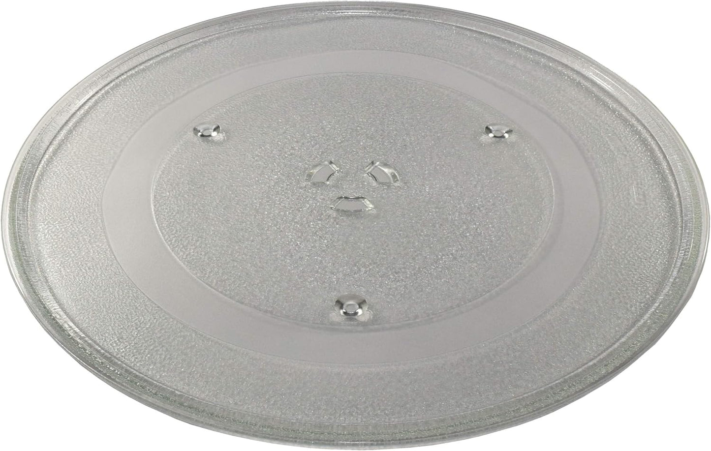 HQRP 14.125" Glass Turntable Tray for Microwave Oven Cooking Plate, 14-1/8 inch