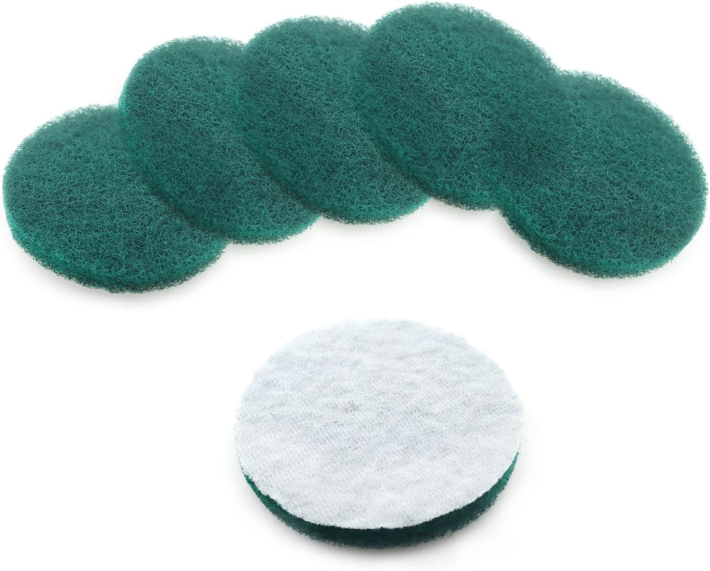 Heavy Duty Scour Pads, Non-Scratch Scrub Sponges, ULIFESTAR 5PCS Dish Scrubber Scouring Pads, Dual-Sided Reusable Household Scrub Pads for Dishes,Dish Cleaning Tool,Kitchen Scrubbers & Metal Grills
