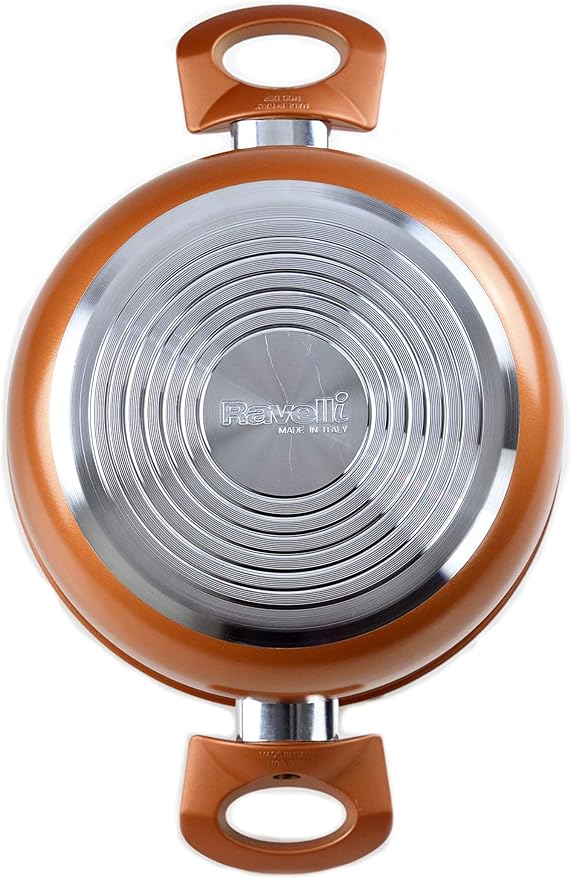 RAVELLI Italia Linea 20 Non Stick Dutch Oven, 3 Quart