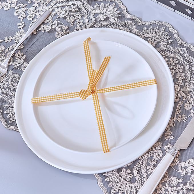 AntoKueh White Salad Plates Set of 6, 8.3 Inch Fine Bone China Small Dishes with Shallow Edge for Dessert, Appetizer, Steak, Dishwasher/Microwave safe