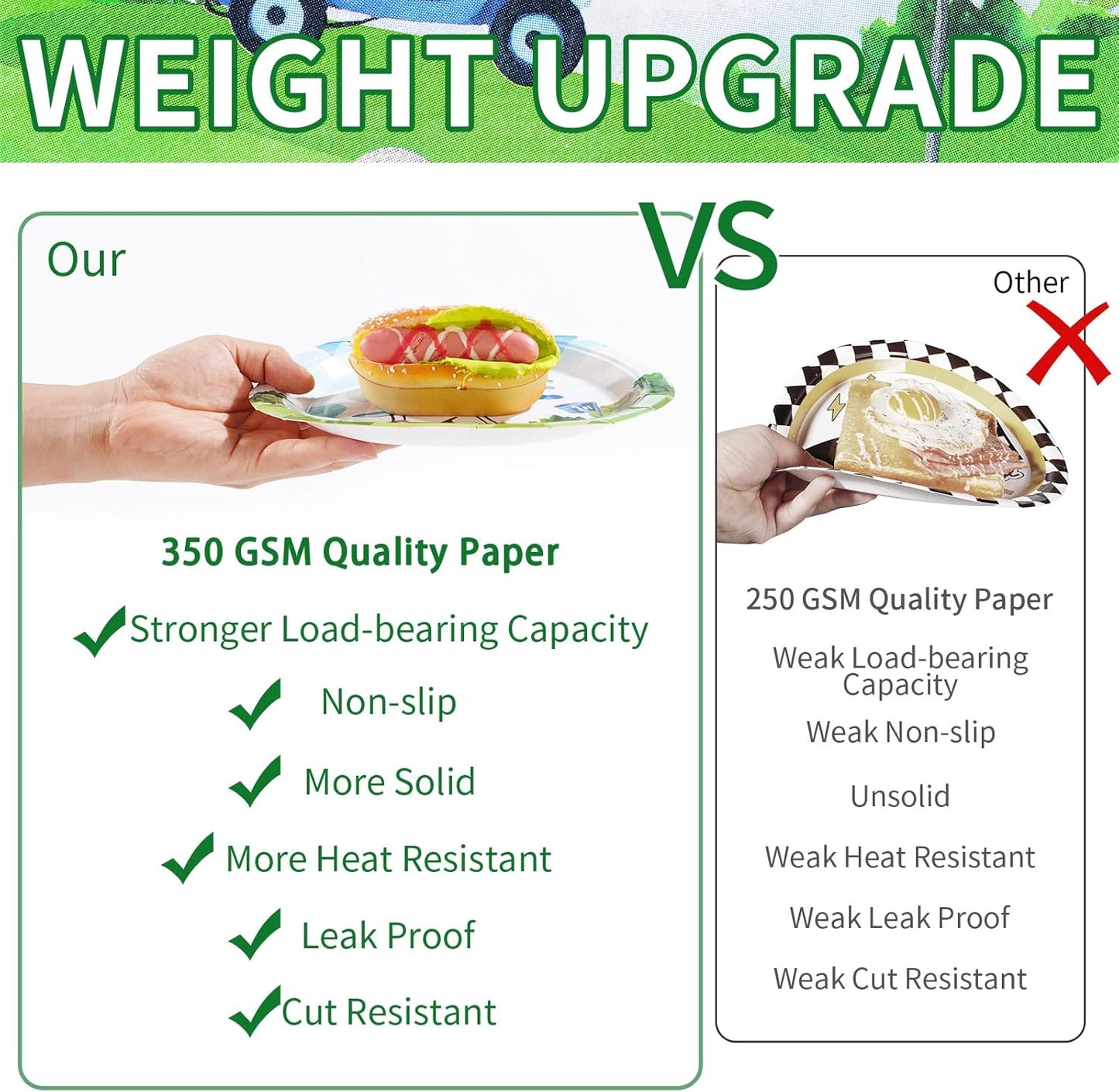 Grencian 96 Pcs Golf First Birthday Party Supplies Hole In One Plates and Napkins Forks Tableware Set for Kids Boys 1st Birthday Party Decorations Golf Ball Sport Game Club Serves 24