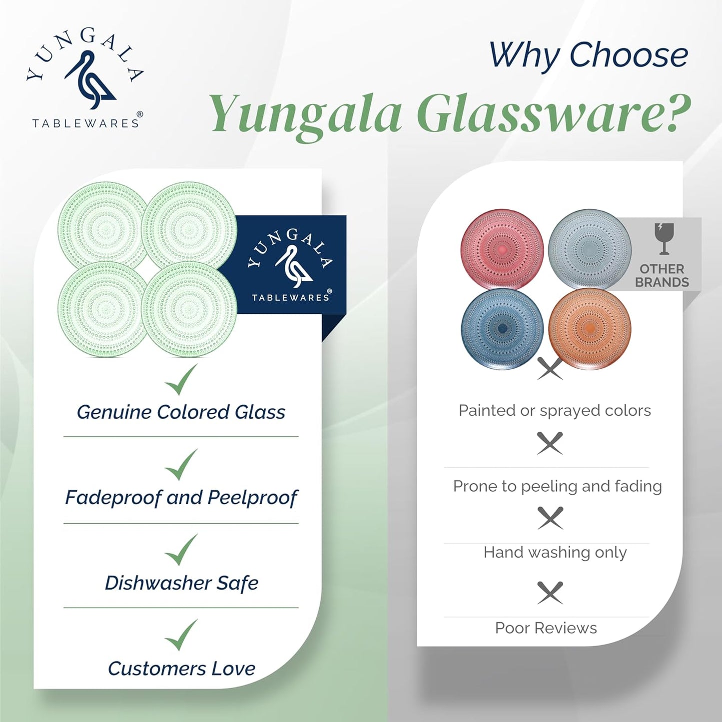 Yungala Green Glass Bowl