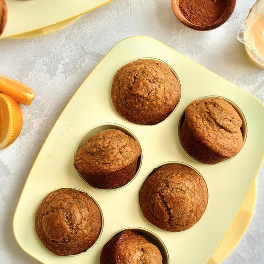 Larder & Vine 8-Piece Bakeware Set | Non-Stick Baking Set with Ceramic Finish | PFAS, PFOA, PTFE, and BPA Free Baking Essentials | Baking Sheets, Muffin Tins and Assorted Baking Pans | Limoncello