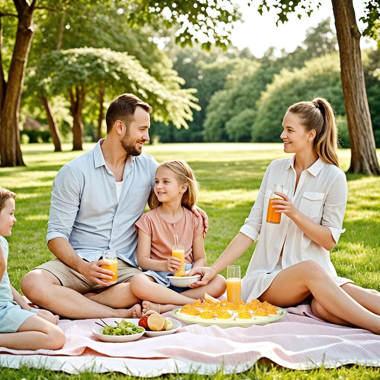 HANSGO Deviled Egg Containers with Lid, Deviled Egg Platter Carrier Holder Trays with 22 Slots for Holiday Party and Home Kitchen, Green