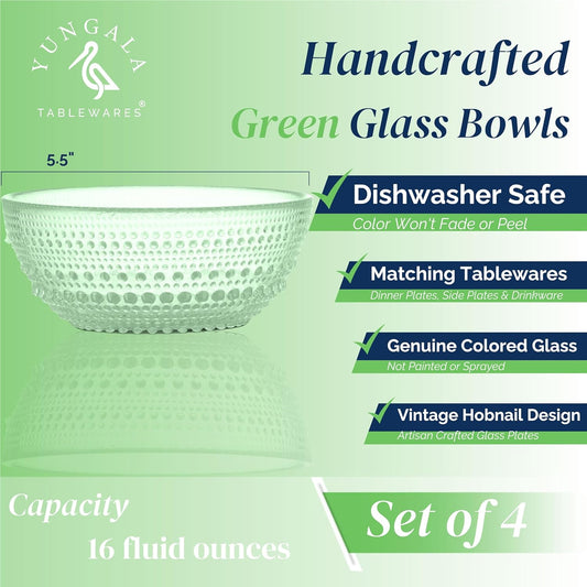 Yungala Green Glass Bowl