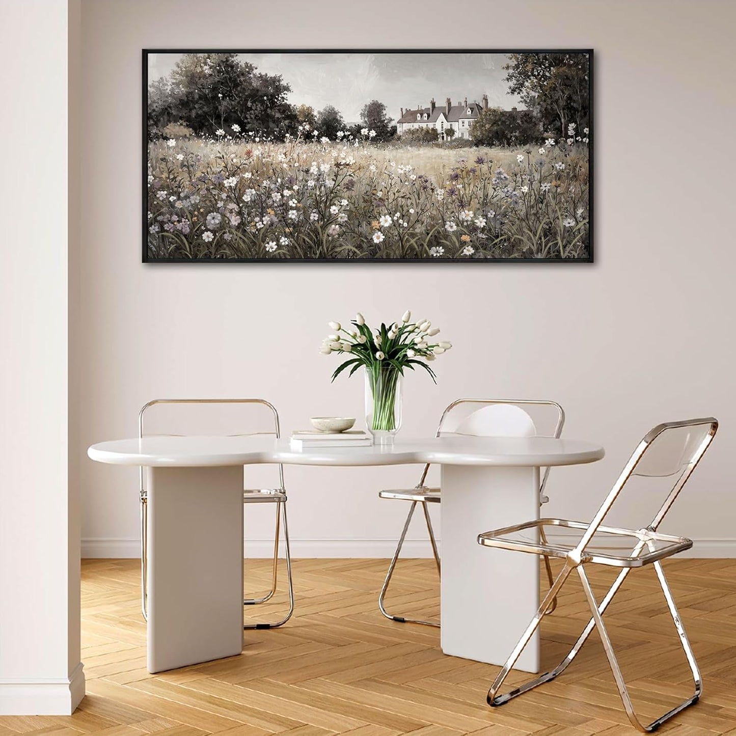 yiijeah Above Bed Wall Decor - Large Wall Art for Bedroom Pictures Wall Decoration Over Bed Framed artwork for Home Living Room Bedroom Office Decoration