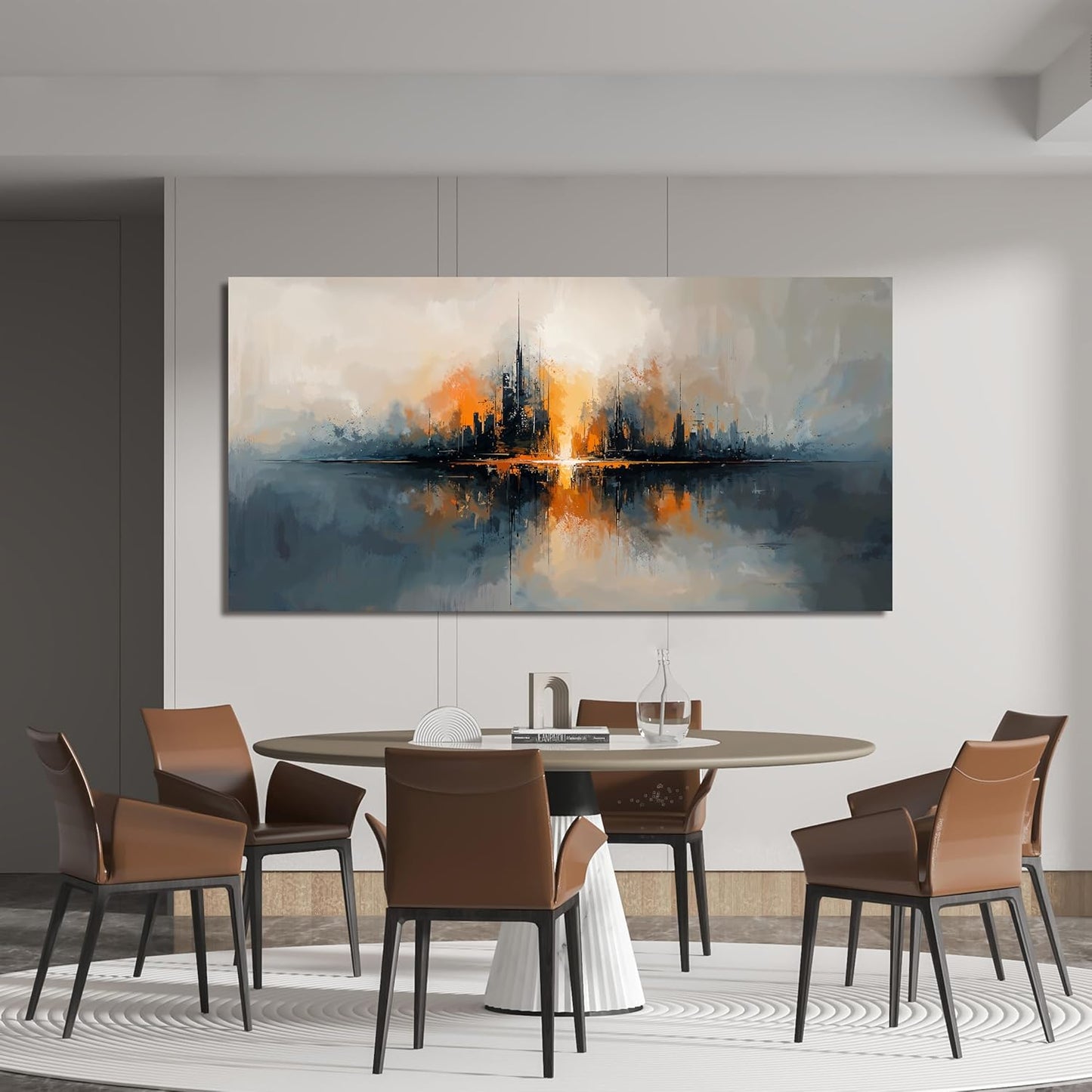 Large Canvas Wall Art Decor Modern Black Wall Art Prints Abstract Canvas Art Wall Decor Wall Art Pictures For Living Room Oversized Abstract Wall Art Decorations Office Home Decor Aesthetic 29"X58"