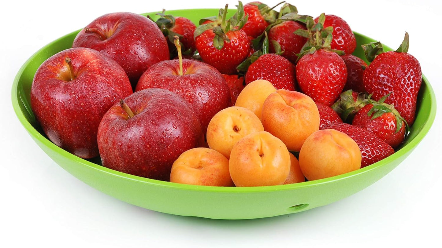 Mintra Home Curly Collection (Fruit Tray 1pk, Green)