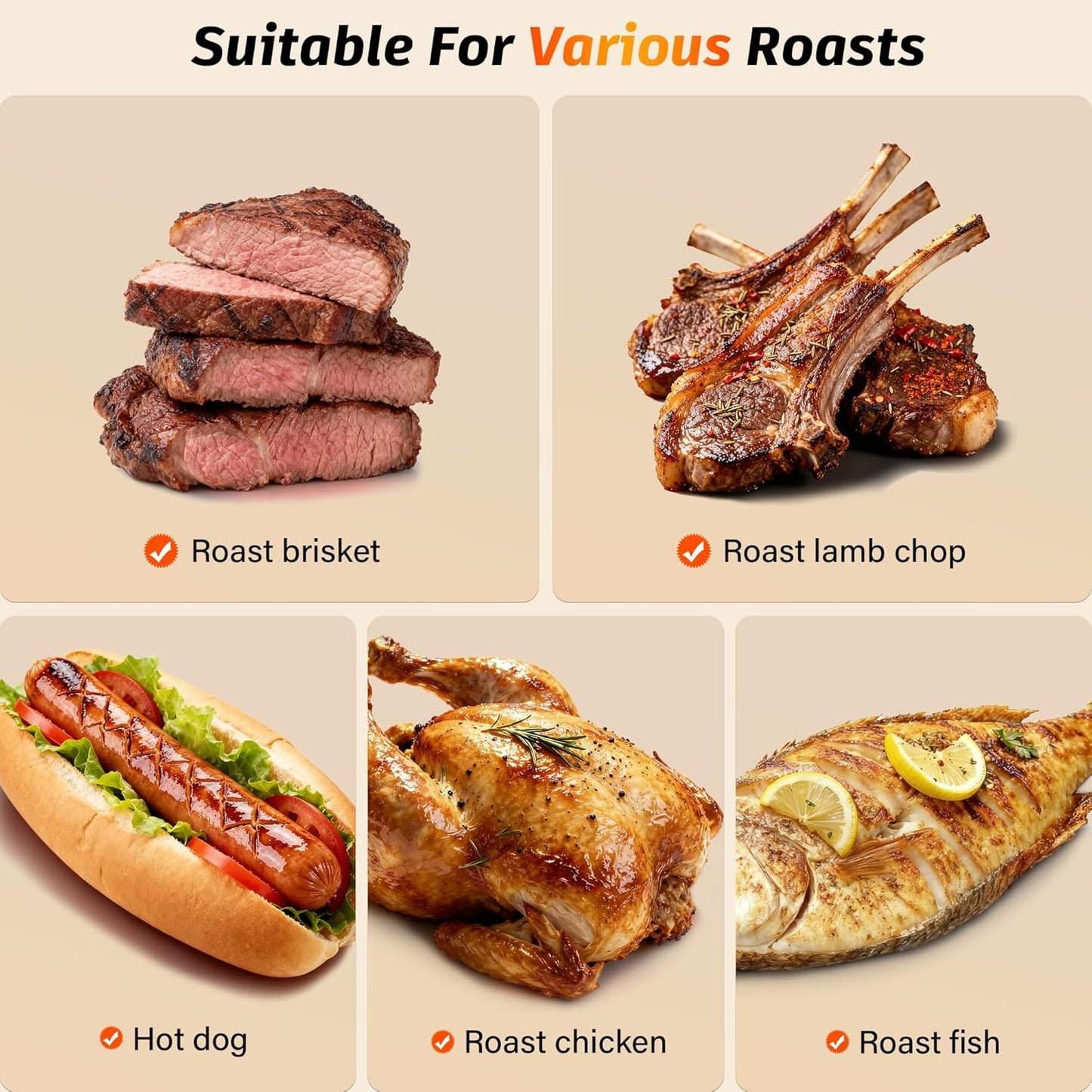 Bonviee 21" BBQ Blanket for Resting Meat, Reusable Smoker Insulated Bag with Wide Mouth for Brisket, Pork Shoulder, Turkey, Beef & Large Roasts, Keeps Meat Warm & Juicy (21in, 1PCS)