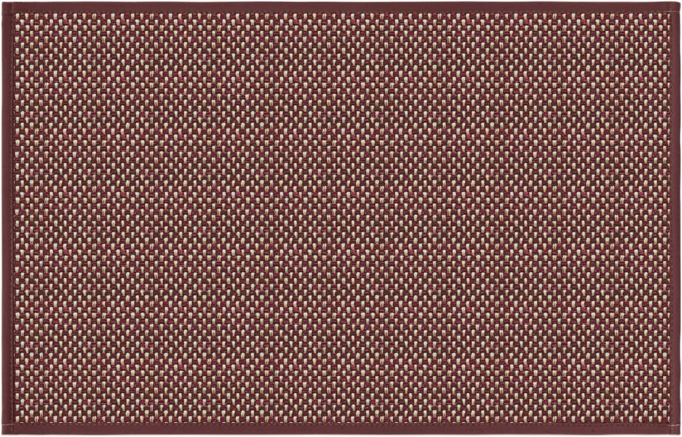 Artoid Mode Washable Non Slip Rubber Backing Kitchen Rugs Red Doormat, Absorbent Kitchen Floor Mats Front of Sink Kitchen Mats for Floor Home Decor 17x29 Inch