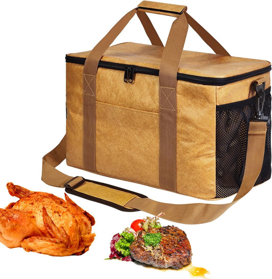 Grekos BBQ Blanket,180° Full Opening Insulated Meat Resting Bag for Brisket,Pork Shoulders,Steaks & Turkeys|Heavy-Duty Smoker Blanket with Wide Mouth Design for Moisture Retention and Tender BBQ