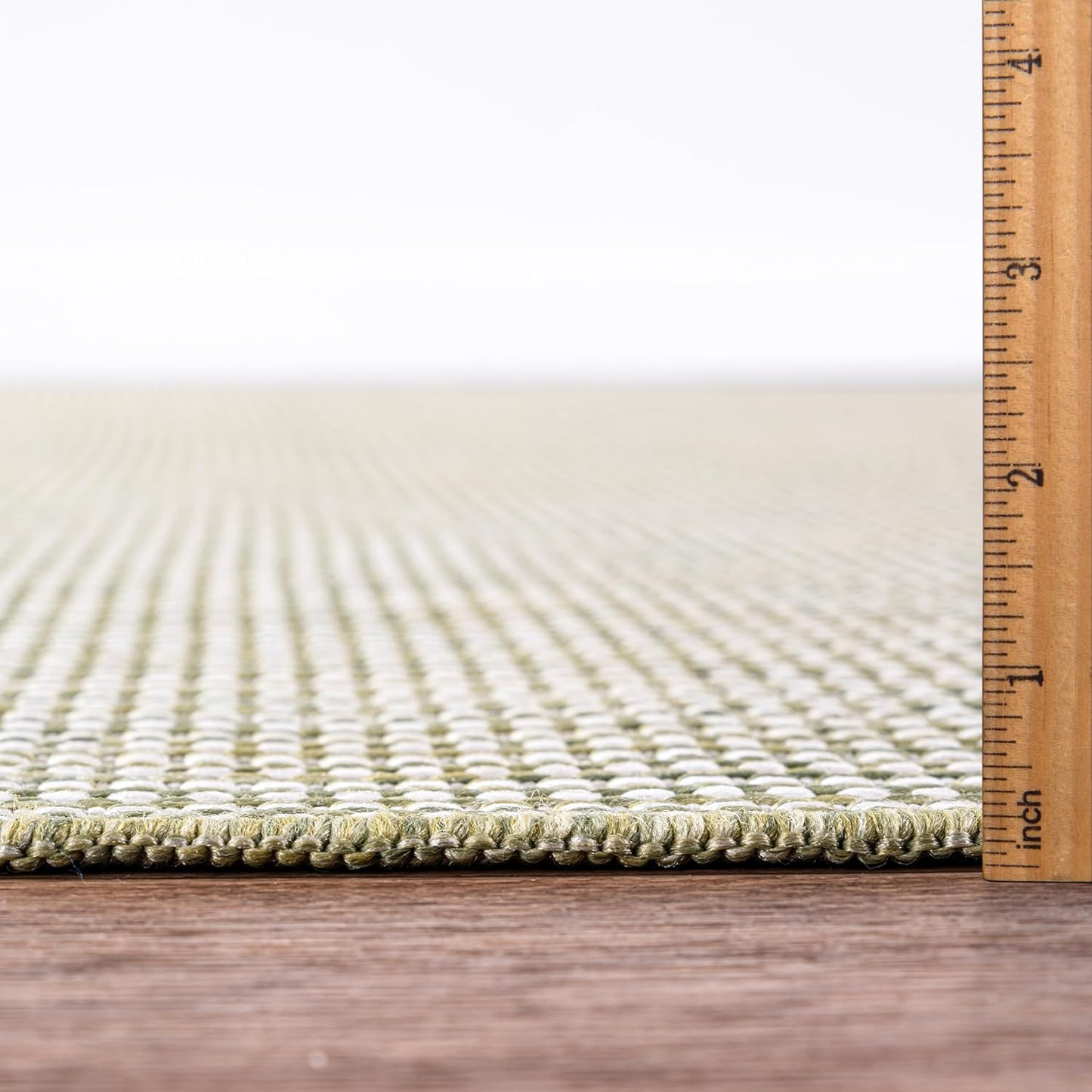 Keen Home Design Terrace Outdoor Area Rug - 5x8 Washable Indoor/Outdoor Rug for Patio, Kitchen, Balcony, Beach, Garden, Deck and Porch, Size: 5'3"x7'7"