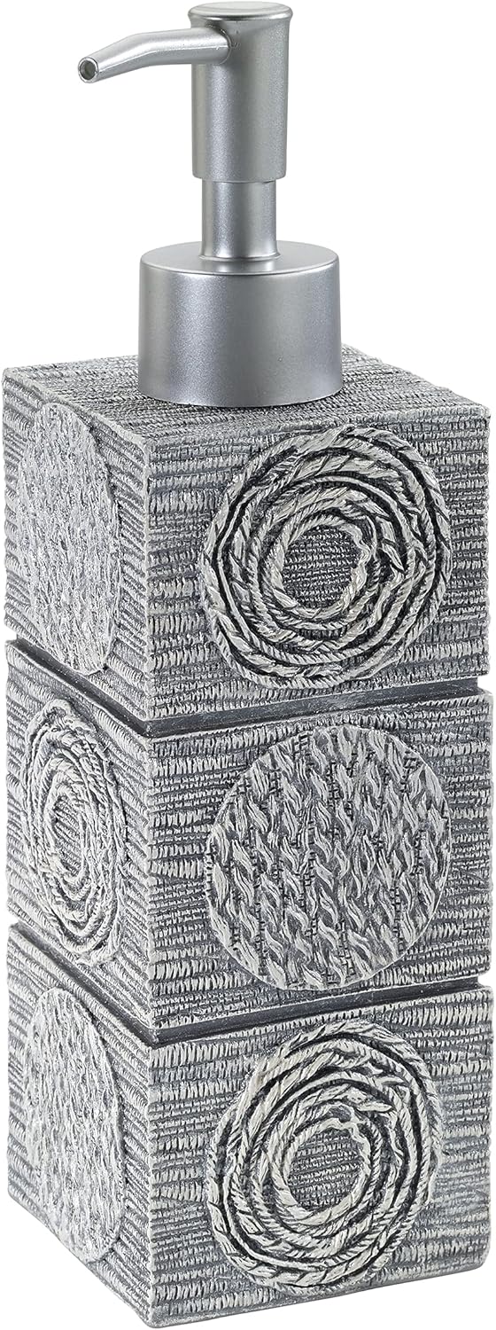 Avanti Linens Galaxy Lotion Pump, Silver