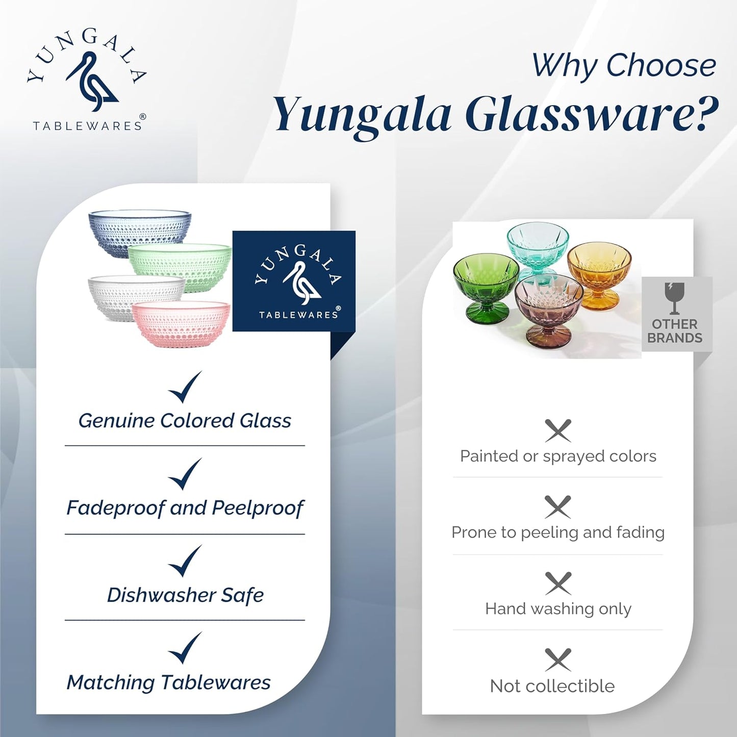 Yungala Multi-colored Glass Bowl Summer