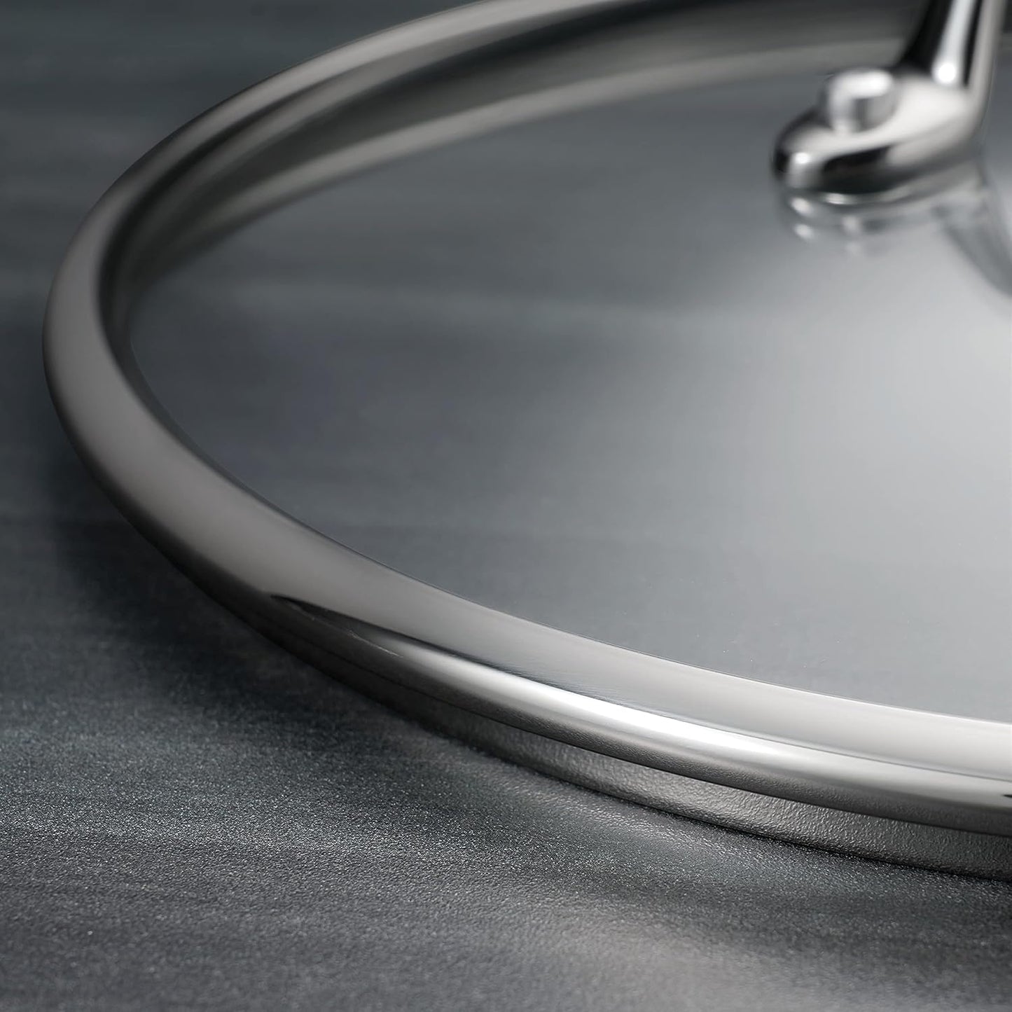 Tramontina Tri-Ply Clad Stainless Steel 6-Quart Braiser Pan with Glass Lid, Induction-Ready, Dishwasher-Safe, NSF-Certified