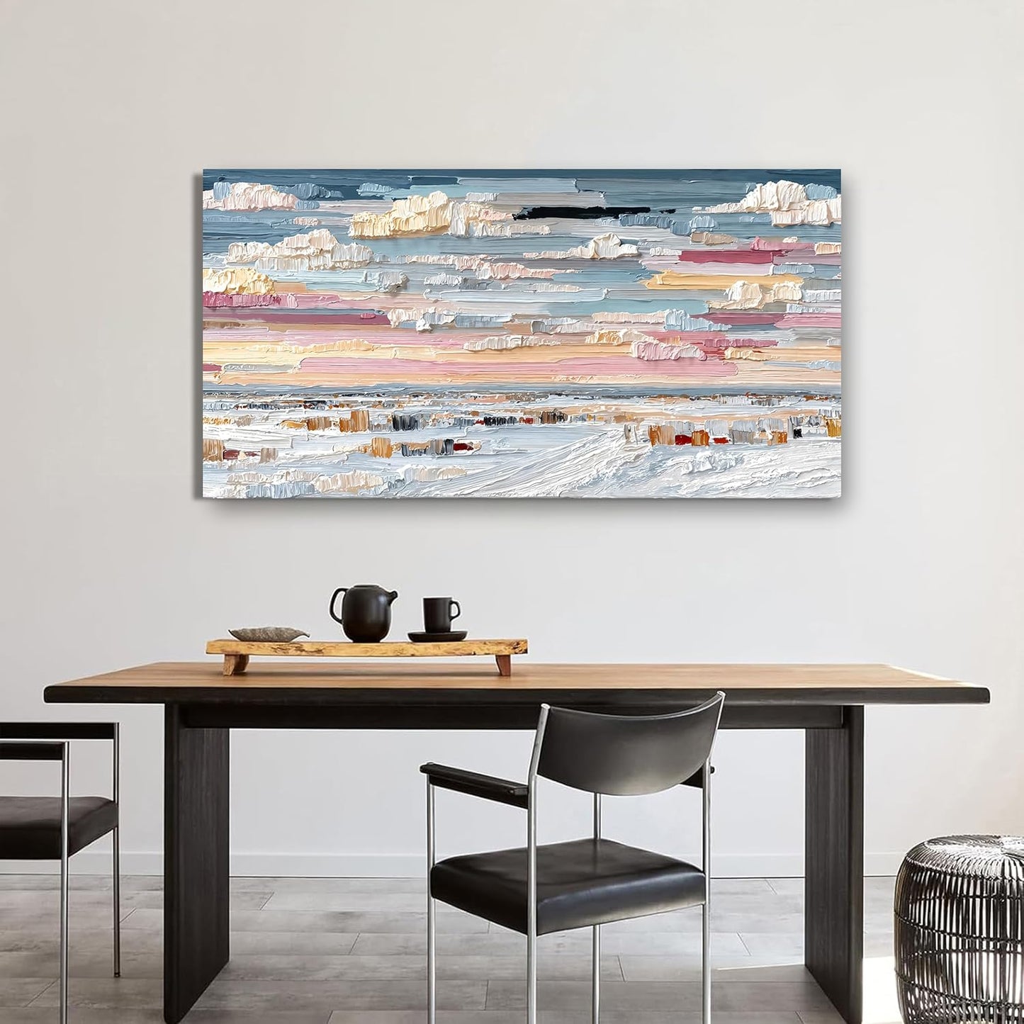 Abstract Canvas Art Wall Decor Wall Pictures For Living Room Canvas Wall Art Decor Colorful Abstract Wall Art Prints Modern Landscape Wall Art Decor Art Work for Walls Bedroom Office Decor 20" X 40"
