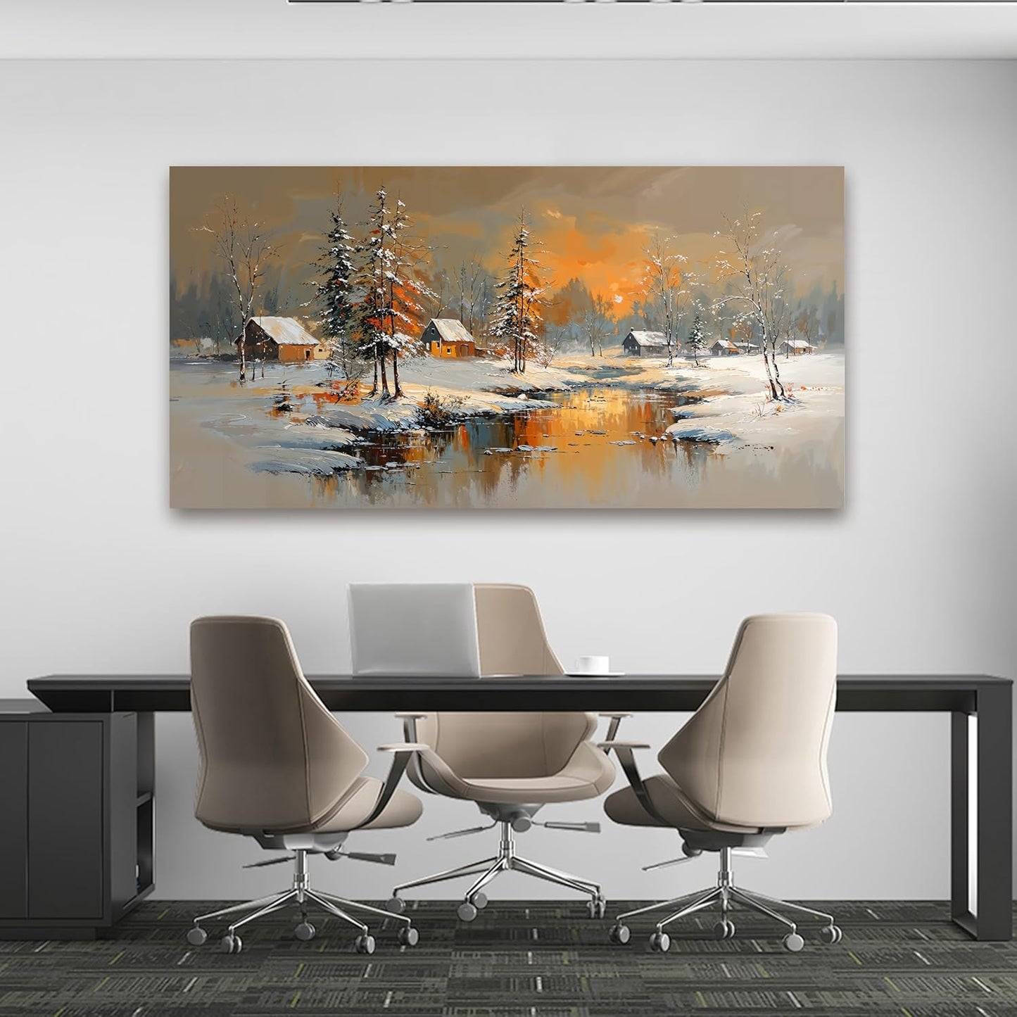 Canvas Wall Art Decor Modern Wall Art Pictures for Living Room Nature Coastal Wall Art Prints Large Landscape Wall Art Decorations Artwork for Walls Canvas Art Wall Decor Home Office Decor 24" X 48"