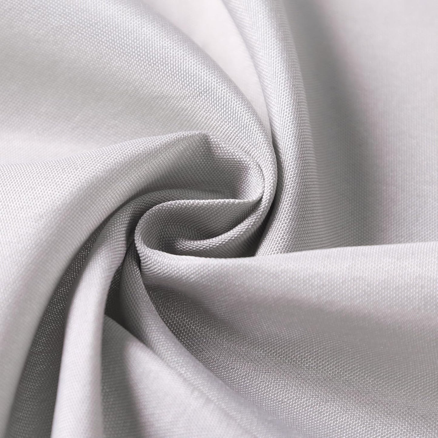 Bailarina Cloth Napkins Set of 40,17x17 inches Dinner Napkins Cloth Washable,Polyester Square Table Cloth Napkin Bulk with Hemmed Edges Ideal for Banquets, Parties and Weddings-Silver