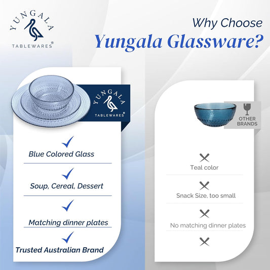 Yungala Blue Glass Bowl