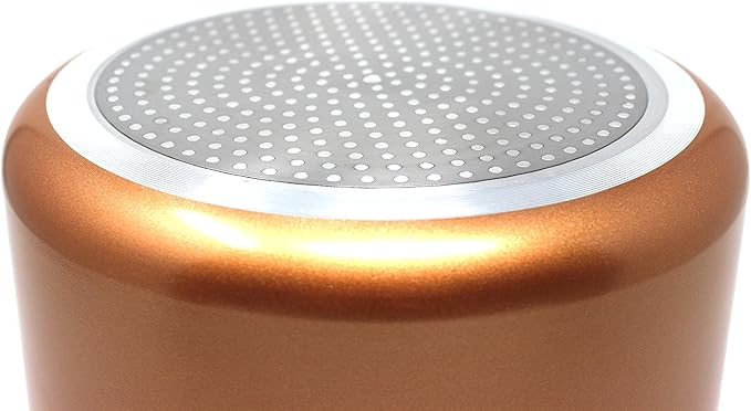 CONCORD 7 QT Copper Non Stick Stock Pot Casserole Coppe-Ramic Series Cookware (Induction Compatible)