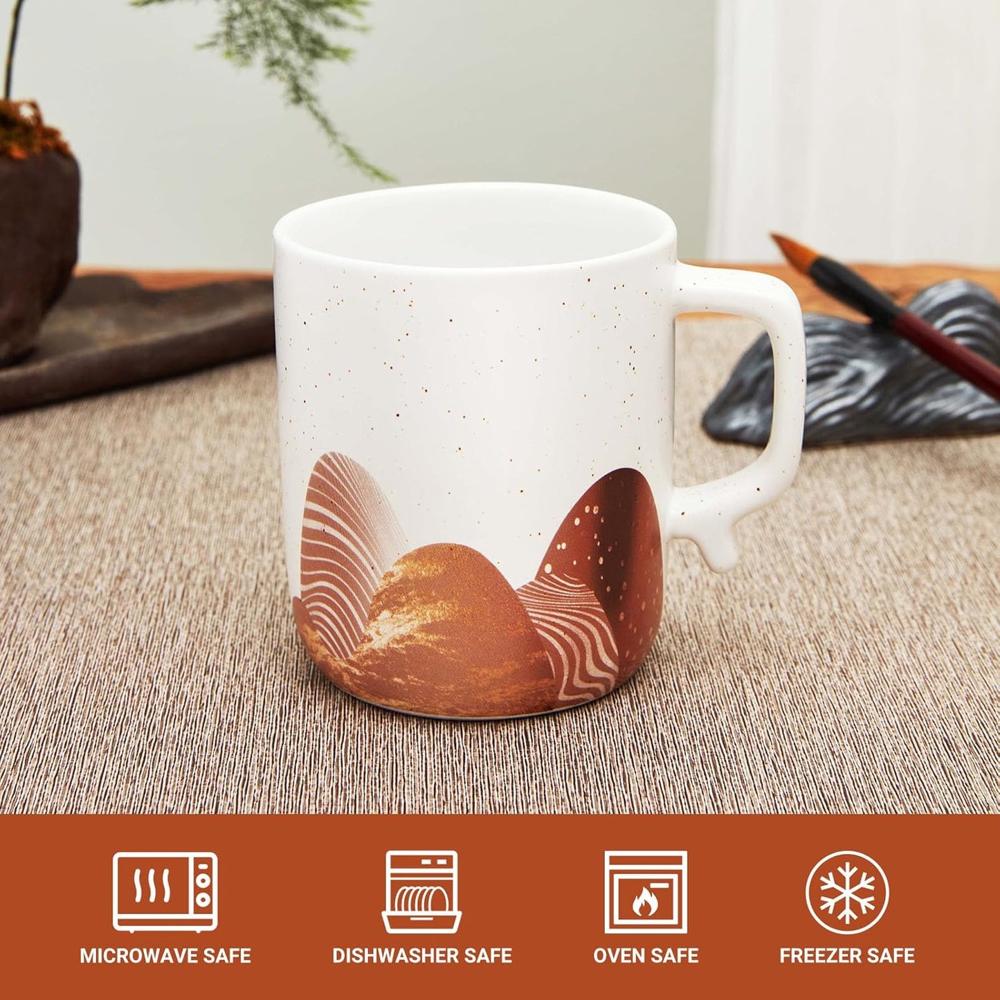 Unique Birthday Gifts Comfortable Handle, Non-Slip, Heat-Resistant Grip Customized Coffee Mug 14oz White, Dishwasher & Microwave Safe Daily Office and Home