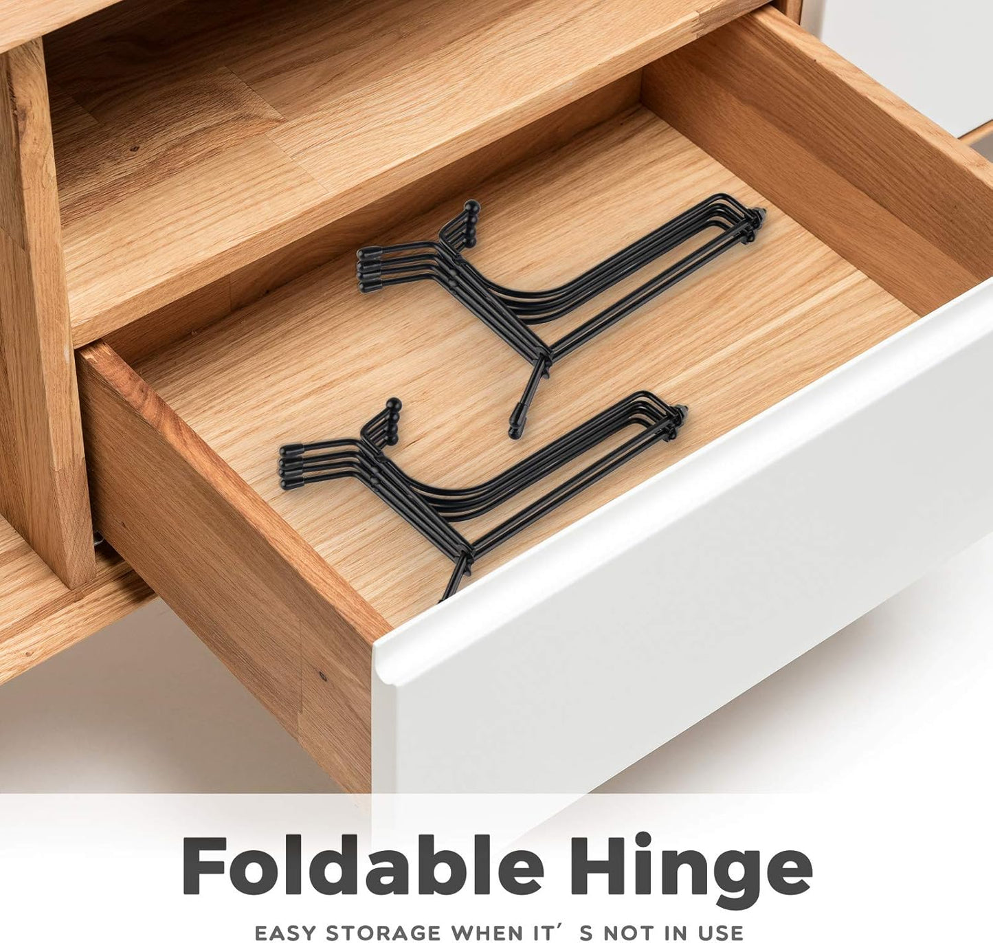 Mocoosy 4 Pack Improved Anti-Slip Plate Stands for Display, 6 Inch Plate Holder Display Stand, Picture Frame Holder Stand, Black Iron Easel Stands for Photo, Decorative Plate and Tabletop Arts