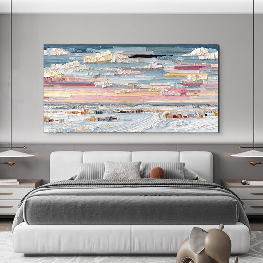 Abstract Canvas Art Wall Decor Large Wall Art For Living Room Canvas Wall Art Decor Oversized Modern Wall Art Prints Colorful Abstract Wall Art Decor Art Work for Walls Bedroom Office Decor 29" X 58"