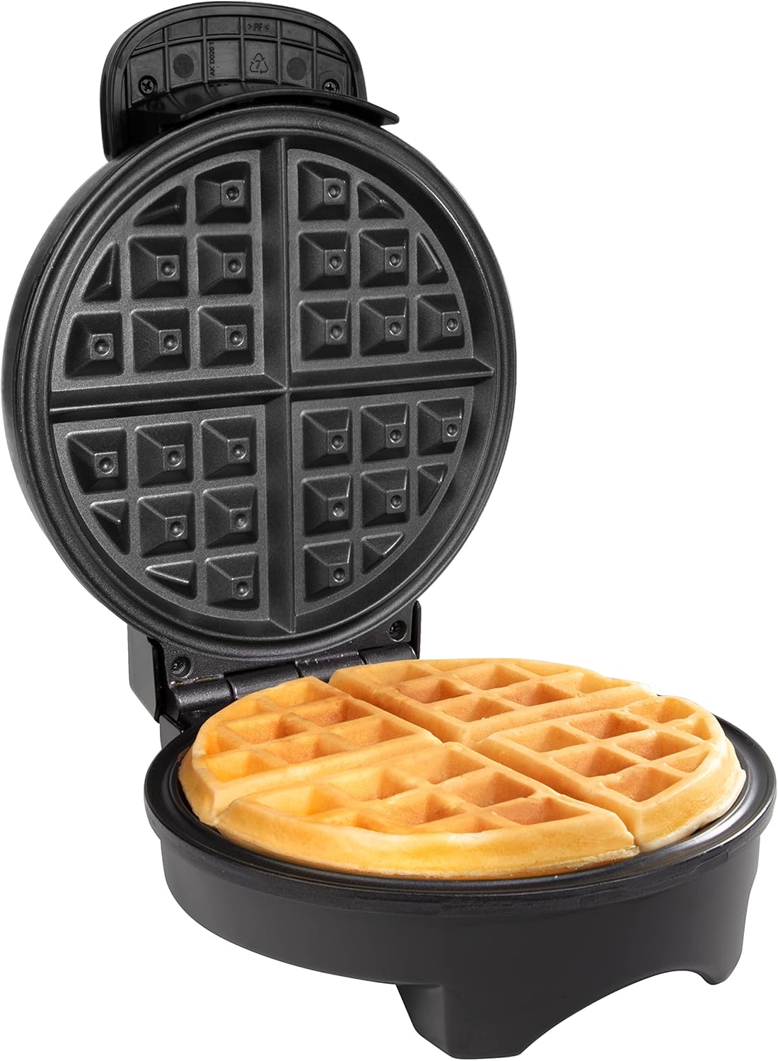 That BEEPING Waffle Maker- Personal 7" Belgian Waffler that BEEPS with Tone when Ready - Electric, Non Stick Griddle Iron w/Adjustable Browning Control- Unique Xmas Gift that Makes Breakfast Special