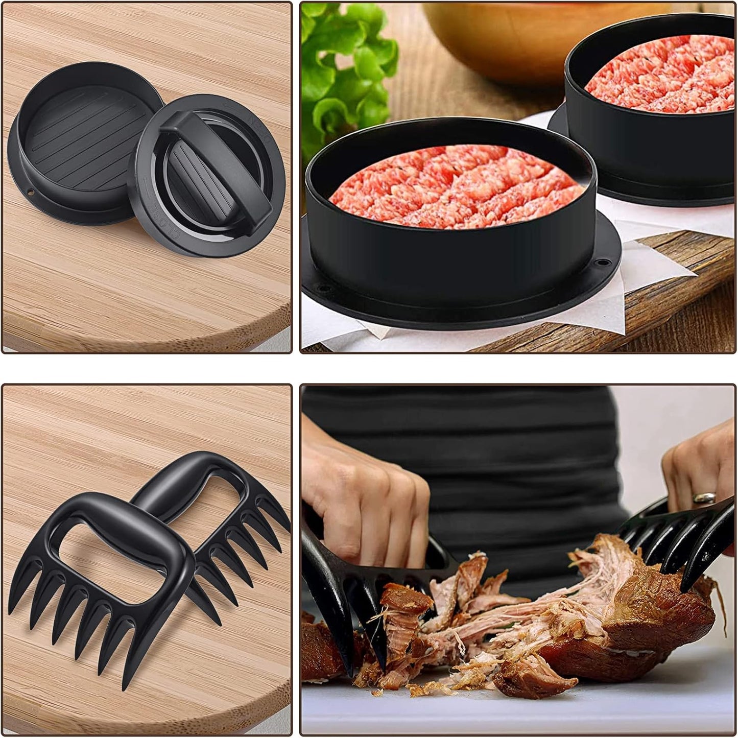 Meat Grinder, Sausage Stuffer, [2800W Max] Electric Meat Mincer with Stainless Steel Blades & 3 Grinding Plates,Sausage Maker & Kubbe Kit for Home Kitchen & Commercial Using